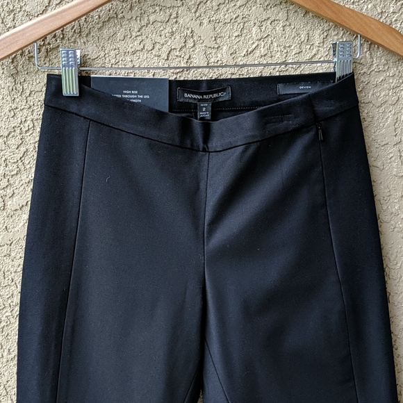 Banana Republic Devon High Rise Ankle Black Pants - Picture 12 of 16